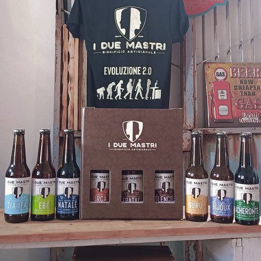 BIG GIFT PACK - 8 birre in confezione regalo  I DUE MASTRI-2025